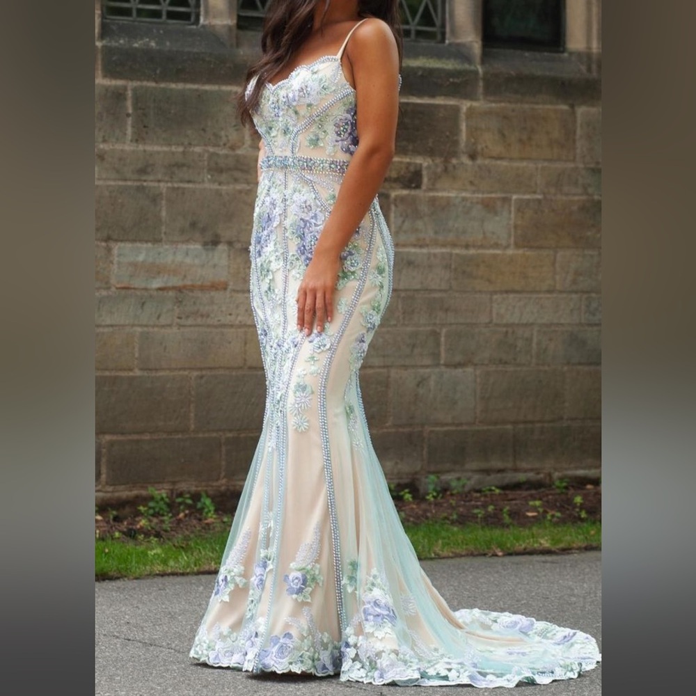 Jovani Beaded Gown